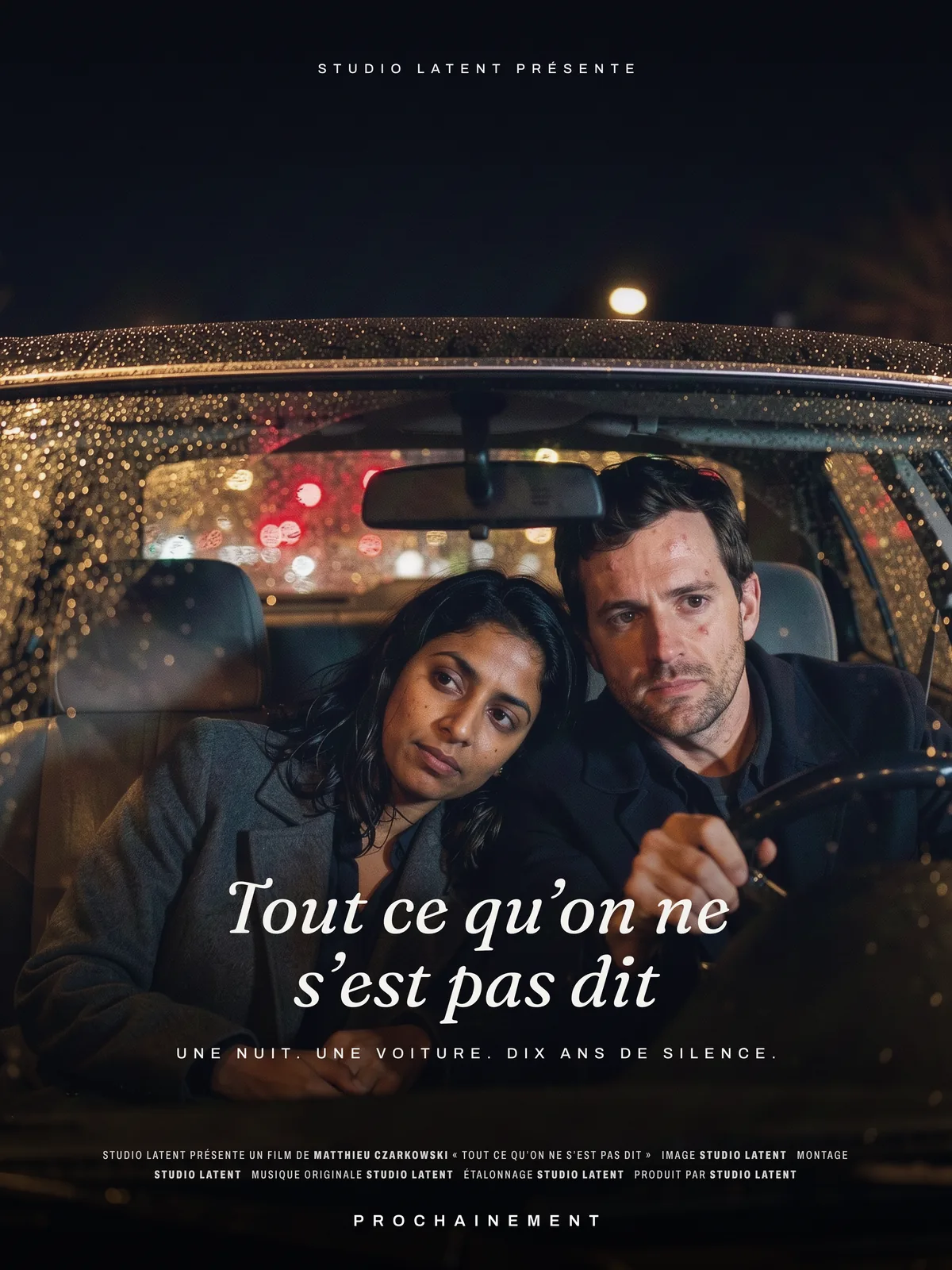Affiche de film : « Tout ce qu’on ne s’est pas dit ».