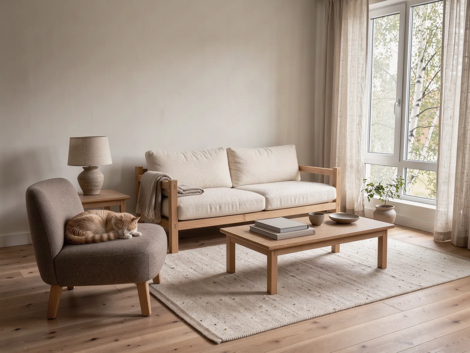 Intérieur pour une marque de mobilier.