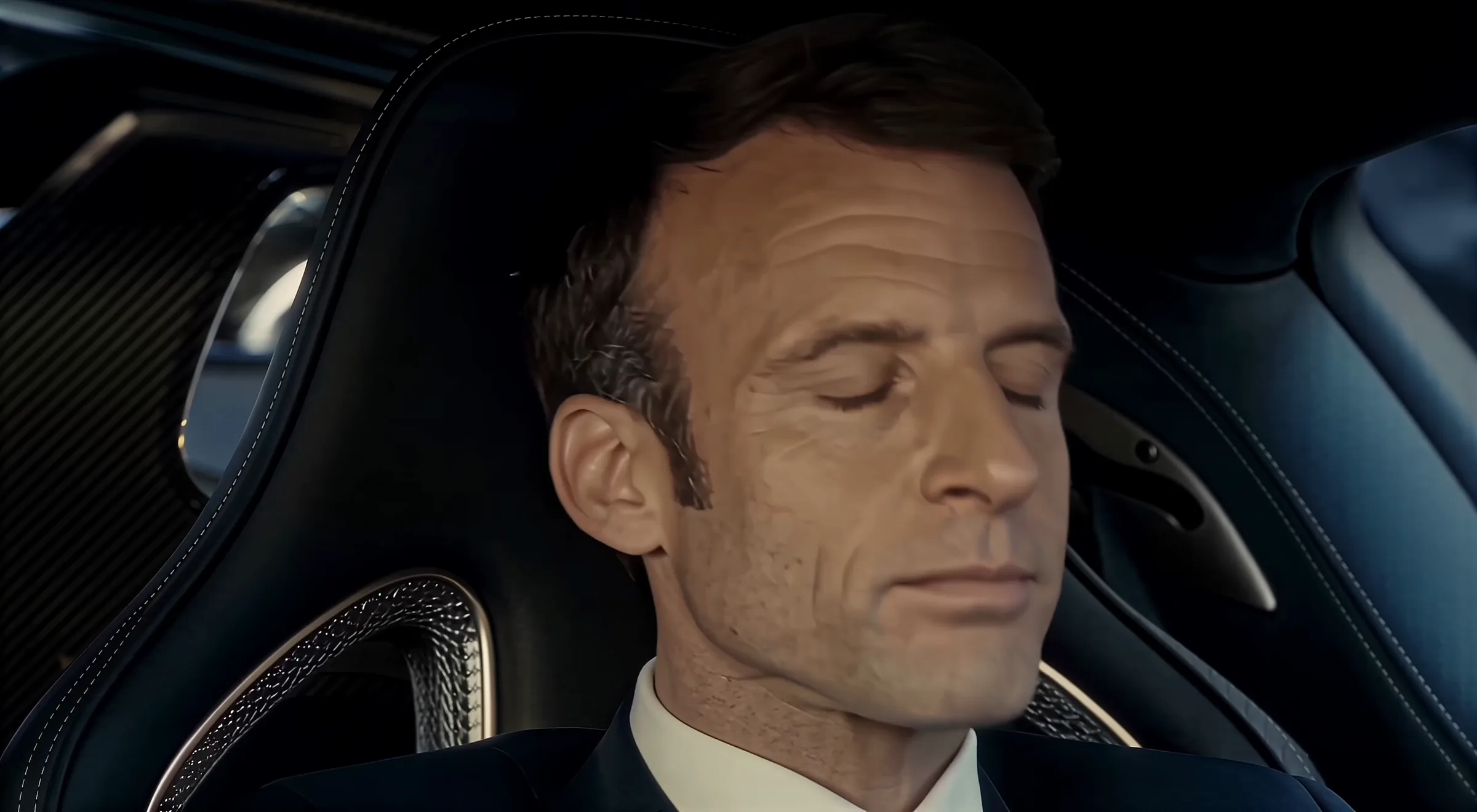 La fuite en voiture.