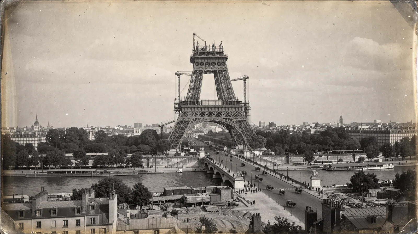 La tour depuis la rive droite.
