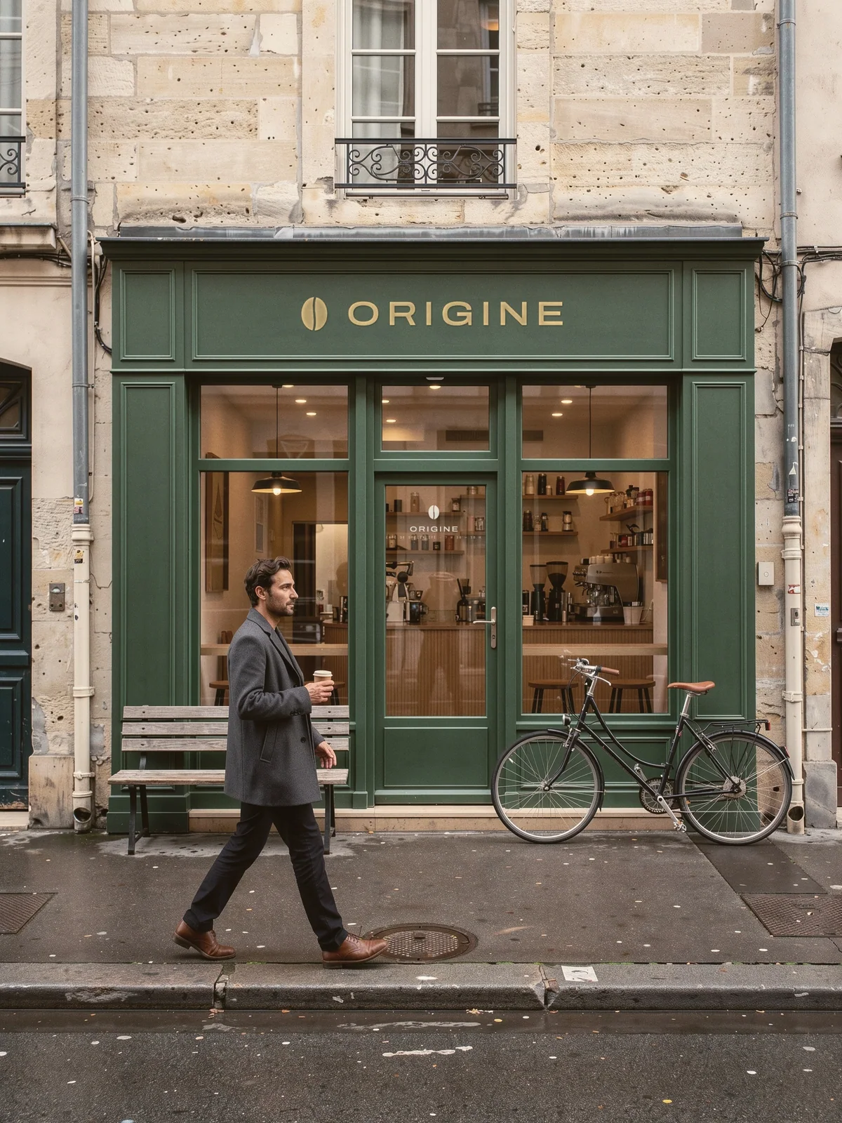 L’enseigne peinte, Lyon 2e.